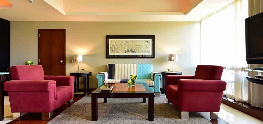 Pestana Casino Park Hotel&Casino Funchal  Bagian luar foto A living room at the hotel